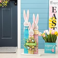 Glitzhome easter wooden for sale  Delivered anywhere in USA 