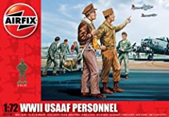 Airfix A01748 USAAF Personnel 1:72 Scale Series 1 Plastic, used for sale  Delivered anywhere in UK