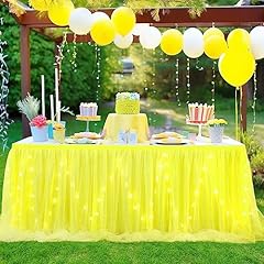 Partisky yellow tulle for sale  Delivered anywhere in USA 
