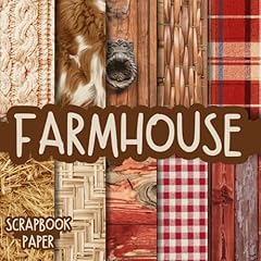 Farmhouse scrapbook paper for sale  Delivered anywhere in USA 