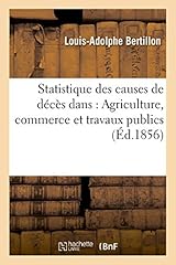 Statistique causes décès d'occasion  Livré partout en Belgiqu