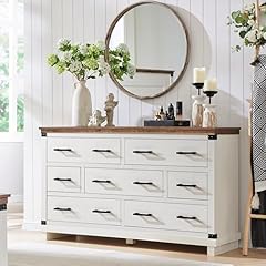 Farmhouse drawer dresser for sale  Delivered anywhere in USA 