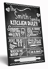 Family kitchen rules for sale  Delivered anywhere in UK