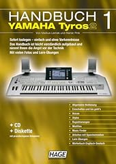 Yamaha tyros handbuch d'occasion  Livré partout en France