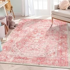 Mujoo pink rugs for sale  Delivered anywhere in USA 