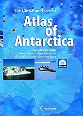 Atlas antarctica topographic for sale  Delivered anywhere in USA 