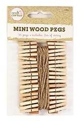 Mini wooden pegs for sale  Delivered anywhere in UK