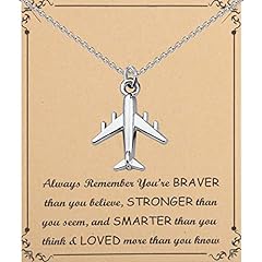 Fustmw airplane necklace for sale  Delivered anywhere in USA 