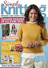 Knitting magazine summer for sale  Delivered anywhere in UK