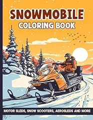 Snowmobile coloring book for sale  Delivered anywhere in USA 