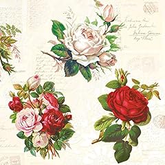 Servietten englische rosen gebraucht kaufen  Wird an jeden Ort in Deutschland