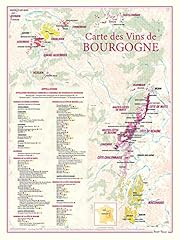 Carte vins bourgogne d'occasion  Livré partout en France