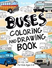 Buses coloring drawing for sale  Delivered anywhere in UK