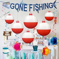 15pcs gone fishing for sale  Delivered anywhere in USA 