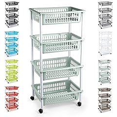 Plastic storage trolley for sale  Delivered anywhere in UK