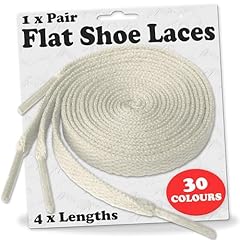 Shoe laces flat for sale  Delivered anywhere in UK