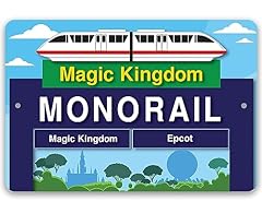 Metal sign monorail for sale  Delivered anywhere in USA 