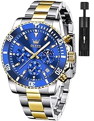 Olevs blue watches for sale  Delivered anywhere in USA 