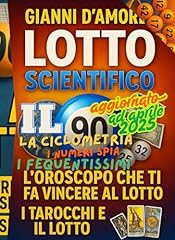 Lotto scientifico metodo usato  Spedito ovunque in Italia 