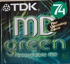 Tdk minidisc green for sale  Delivered anywhere in UK