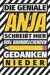 Notizbuch liniert anja gebraucht kaufen  Wird an jeden Ort in Deutschland