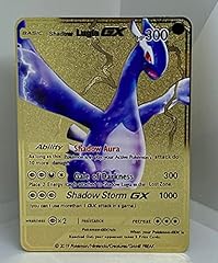Pokemon Shadow Lugia GX Gold Metal Card (Replica) for sale  Delivered anywhere in Canada
