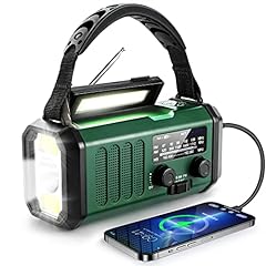 10000mah crank radio for sale  Delivered anywhere in USA 