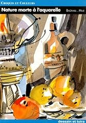 Nature morte aquarelle d'occasion  Livré partout en France