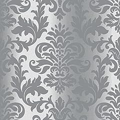 Platina metallized damask for sale  Delivered anywhere in UK
