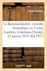 Kommandantur comédie dramatiq d'occasion  Livré partout en France