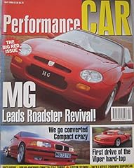 Performance car magazine for sale  Delivered anywhere in UK