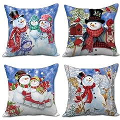 Christmas snowman pillow for sale  Delivered anywhere in USA 