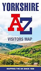 Yorkshire visitors map for sale  Delivered anywhere in UK