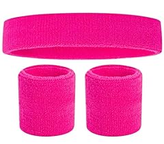 Pink sweat bands for sale  Delivered anywhere in USA 