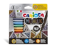 Carioca pennarelli metallici usato  Spedito ovunque in Italia 