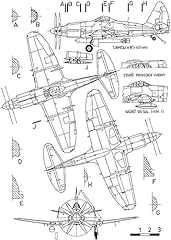 Westland wyvern blueprint for sale  Delivered anywhere in UK