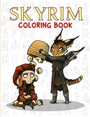 Skyrim coloring book for sale  Delivered anywhere in UK