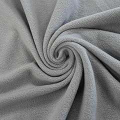 Soft plain fleece for sale  Delivered anywhere in UK