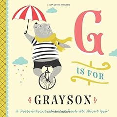 Grayson personalized alphabet for sale  Delivered anywhere in UK