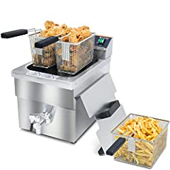 Duxtop Commercial Deep Fryer with Basket, Professional for sale  Delivered anywhere in USA 