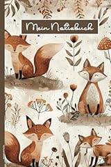 Notizbuch fuchs fuchsmotiv gebraucht kaufen  Wird an jeden Ort in Deutschland