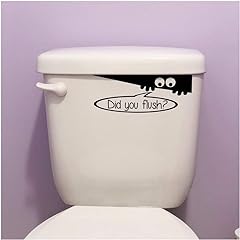 Toilet monster decal for sale  Delivered anywhere in USA 