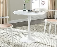 White tulip table for sale  Delivered anywhere in USA 