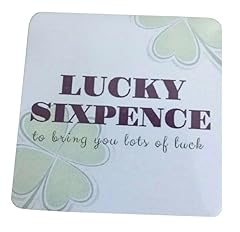 Lucky sixpence coin for sale  Delivered anywhere in UK