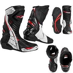 Stivali omologati moto usato  Spedito ovunque in Italia 