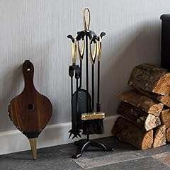 brass fire companion set for sale  Delivered anywhere in Ireland