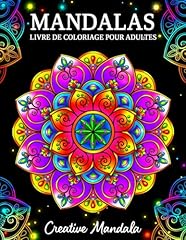 Mandalas livre coloriage d'occasion  Livré partout en France