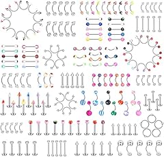 Lolias 185pcs piercing gebraucht kaufen  Wird an jeden Ort in Deutschland