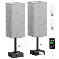 Grey bedside lamps for sale  Delivered anywhere in USA 