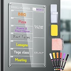 Magnetic fridge planner for sale  Delivered anywhere in UK
